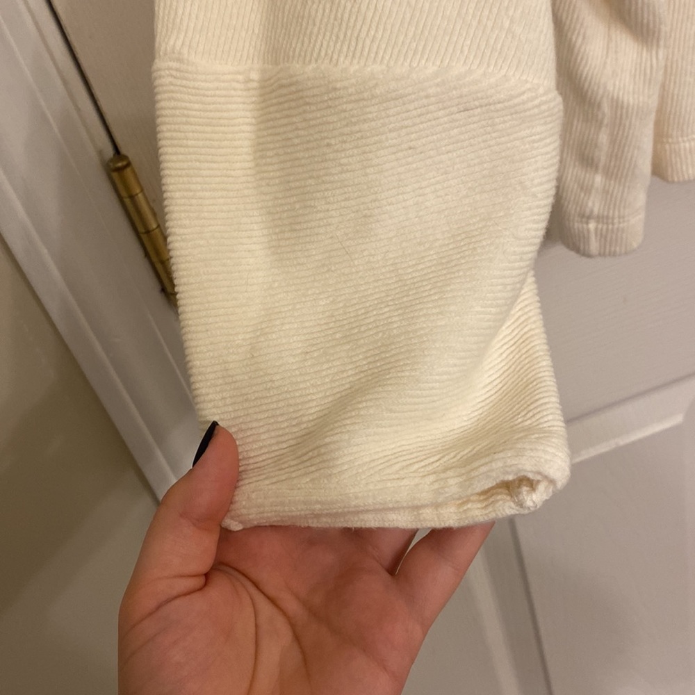 Madewell Mockneck Button-Back Top - Picture 3 of 7